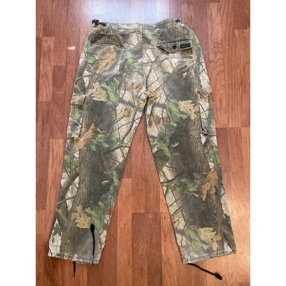 Liberty Mens Realtree Faded Hardwoods Camo Cargo Pants Large Regular Hunting